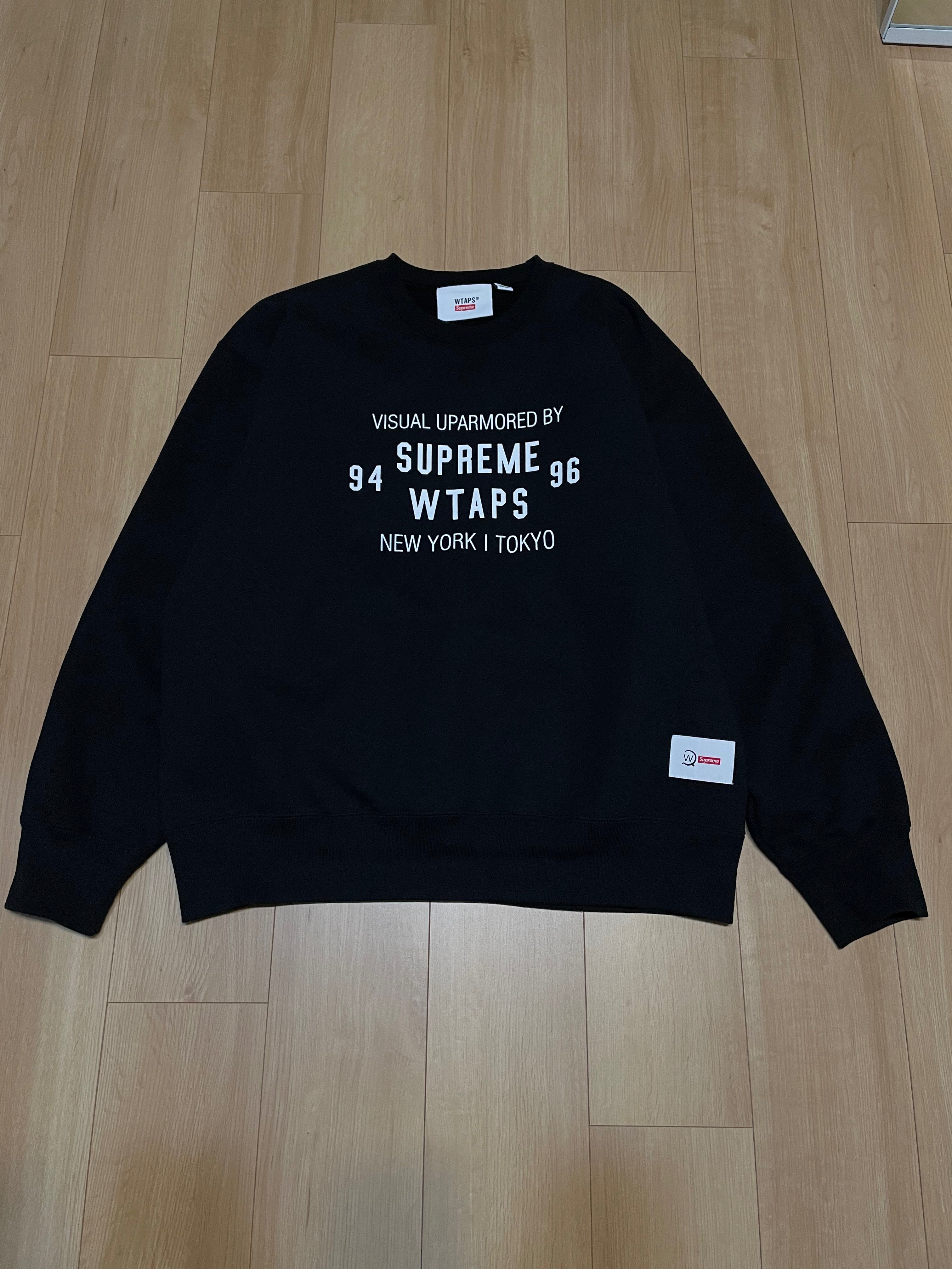 Supreme / WTAPS Crewneck "Black" 21274SPD-CSM03S