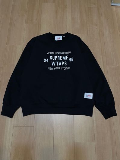 Supreme / WTAPS Crewneck "Black" 21274SPD-CSM03S