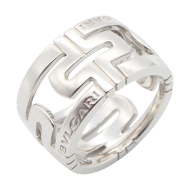 ブルガリ BVLGARI パレンテシ リング リング・指輪 ジュエリー K18WG(ホワイトゴールド) レディース シルバー系 【中古】