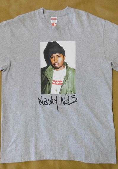 Supreme Nas Tee "Grey"