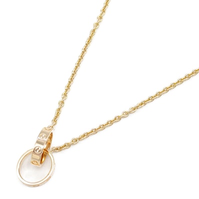 カルティエ CARTIER ベビーラブネックレス ネックレス ジュエリー K18PG(ピンクゴールド) レディース ゴールド系 【中古】