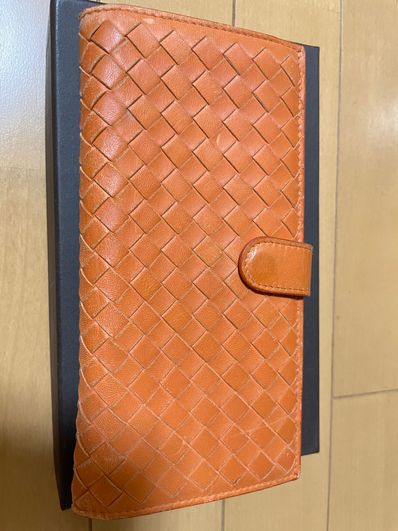 ボッテガヴェネタ Wホック長財布 134075