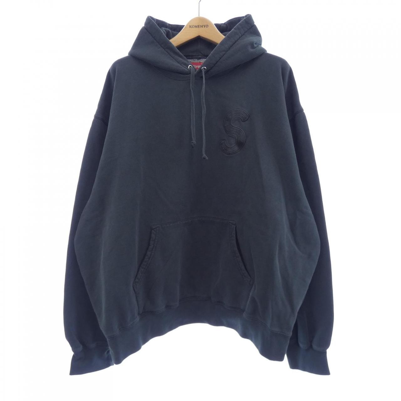 シュプリーム SUPREME Overdyed S logo パーカー