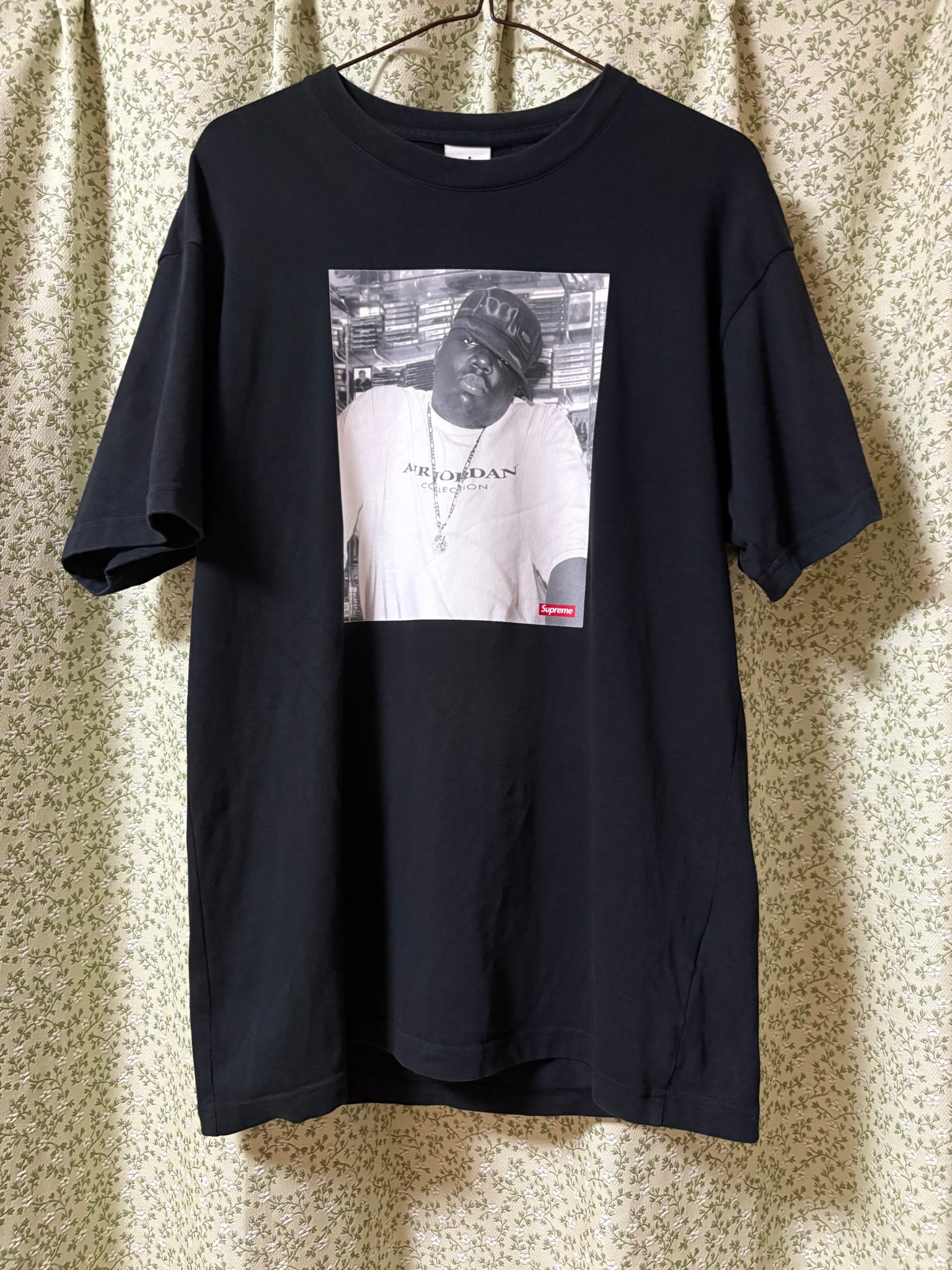 Supreme x Jordan Biggie S/S Top "Black"