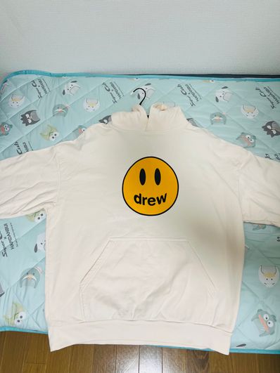 drew house mini drew mascot hoodie "Cream"