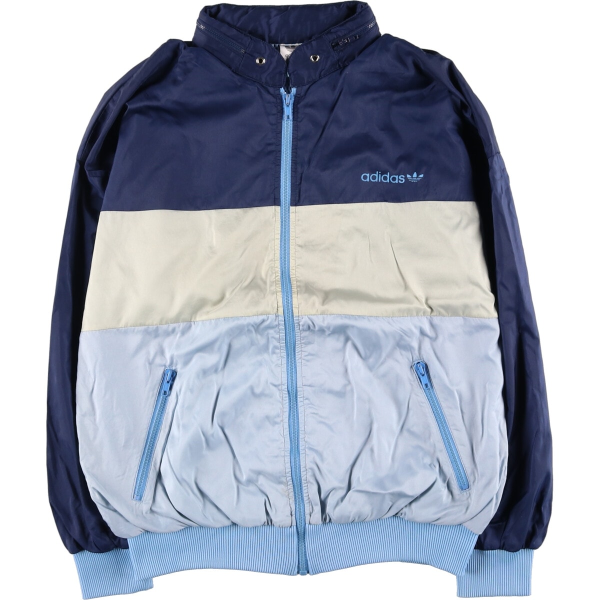 古着 80~90年代 アディダス adidas ナイロンジャケット メンズL相当 ヴィンテージ/eaa474420