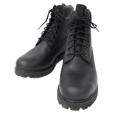 ティンバーランド ブラック プレミアム ウォータープルーフ ブーツ 7W