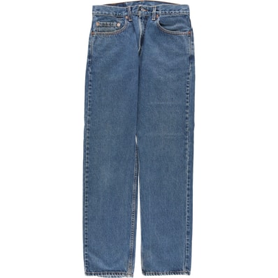古着 90年代 リーバイス Levi's 505 REGULAR FIT STRAIGHT LEG テーパードデニムパンツ USA製 メンズw32相当 ヴィンテージ/eaa583979