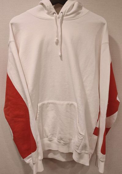 Supreme Big Logo Hooded Sweatshirt "White"