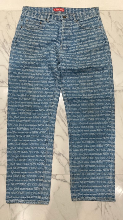 Supreme Multi Type Jacquard Regular Jean Supreme Multi Type Jacquard Regular Jean