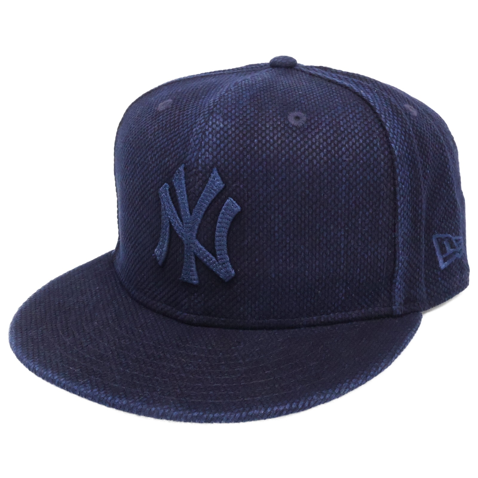 ニューエラ 【新品同様】59FIFTY ニューヨーク・ヤンキース Aizome 藍染め ベースボールキャップ 8 63.5cm