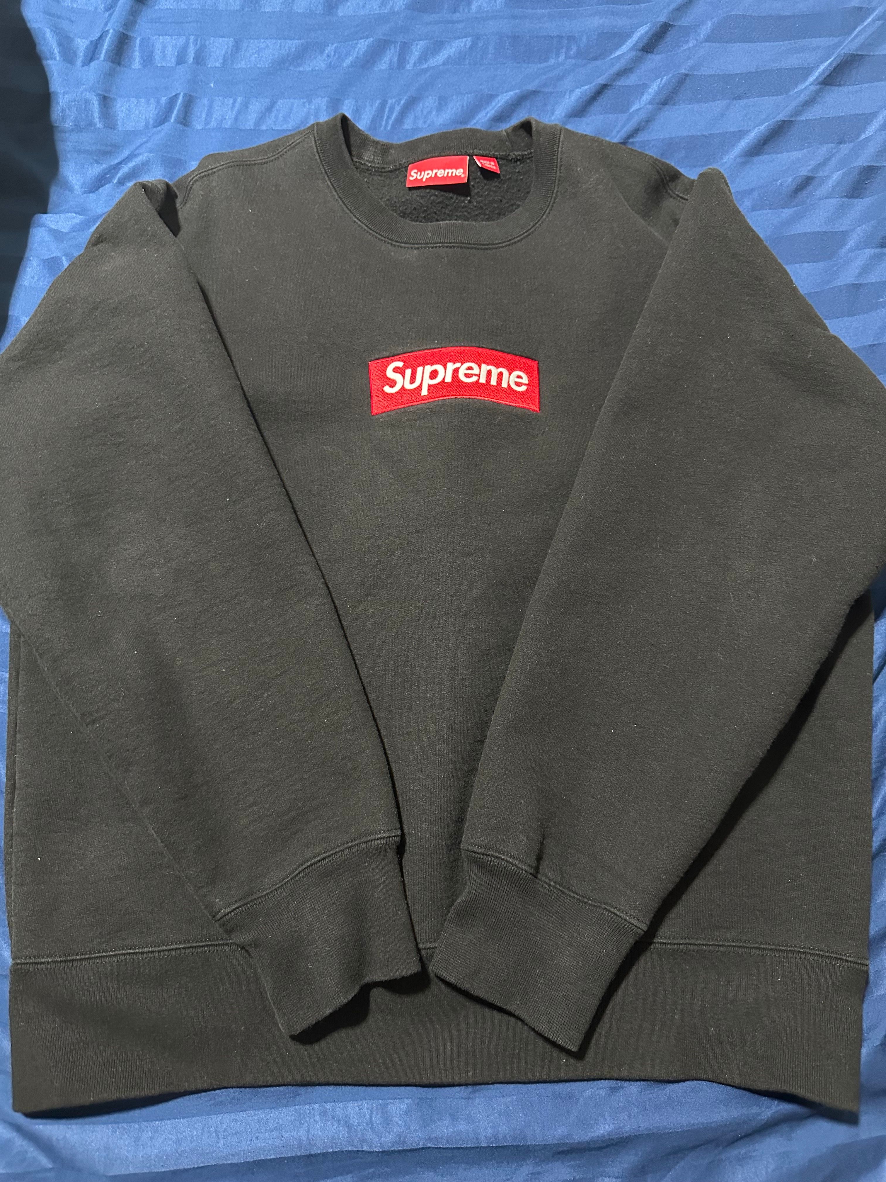Supreme Box Logo Crewneck "Black" (22FW)