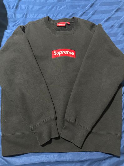 Supreme Box Logo Crewneck "Black" (22FW)