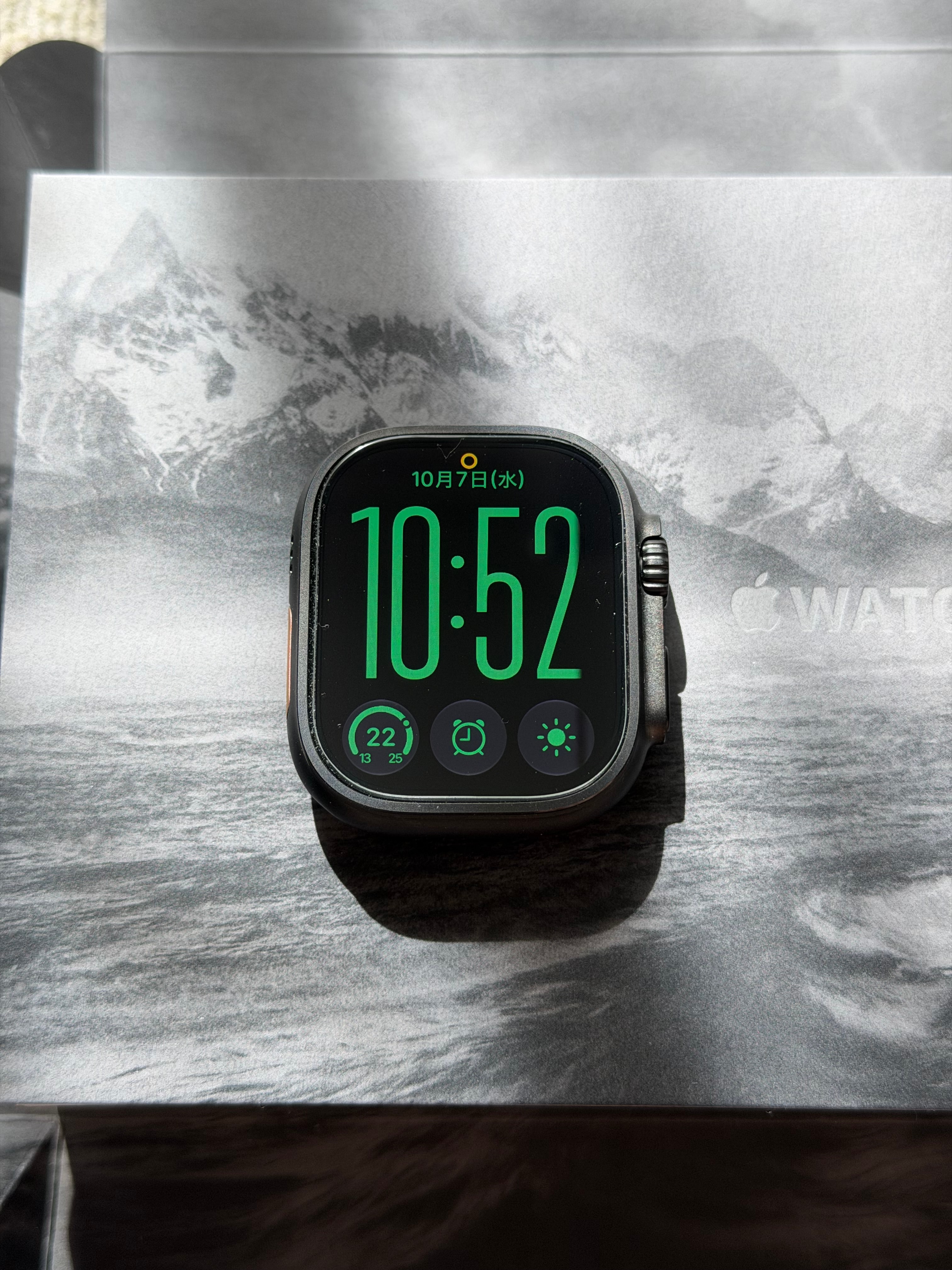 【極美品】Apple Watchultra3 49mm ブラックチタニウム