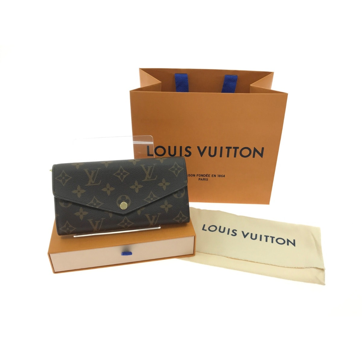▼▼LOUIS VUITTON ルイヴィトン 長財布 ポルトフォイユ サラ モノグラム ブラウン M60531