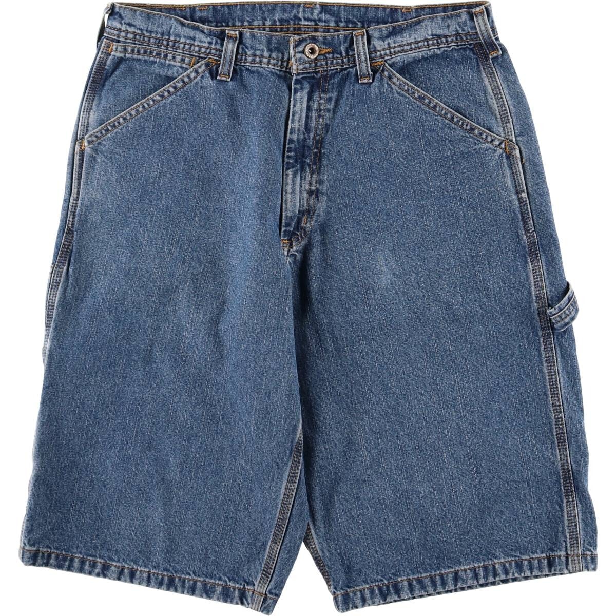 古着 00年代 ラルフローレン Ralph Lauren POLO JEANS COMPANY デニムペインターショーツ ハーフパンツ メンズw33相当/eaa583396