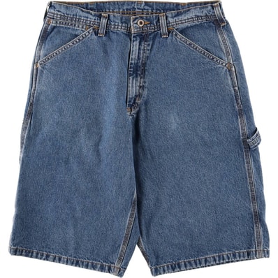 古着 00年代 ラルフローレン Ralph Lauren POLO JEANS COMPANY デニムペインターショーツ ハーフパンツ メンズw33相当/eaa583396