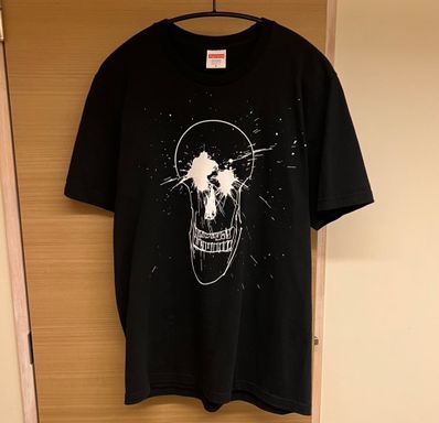 Supreme Ralph Steadman Skull Tee "Black"