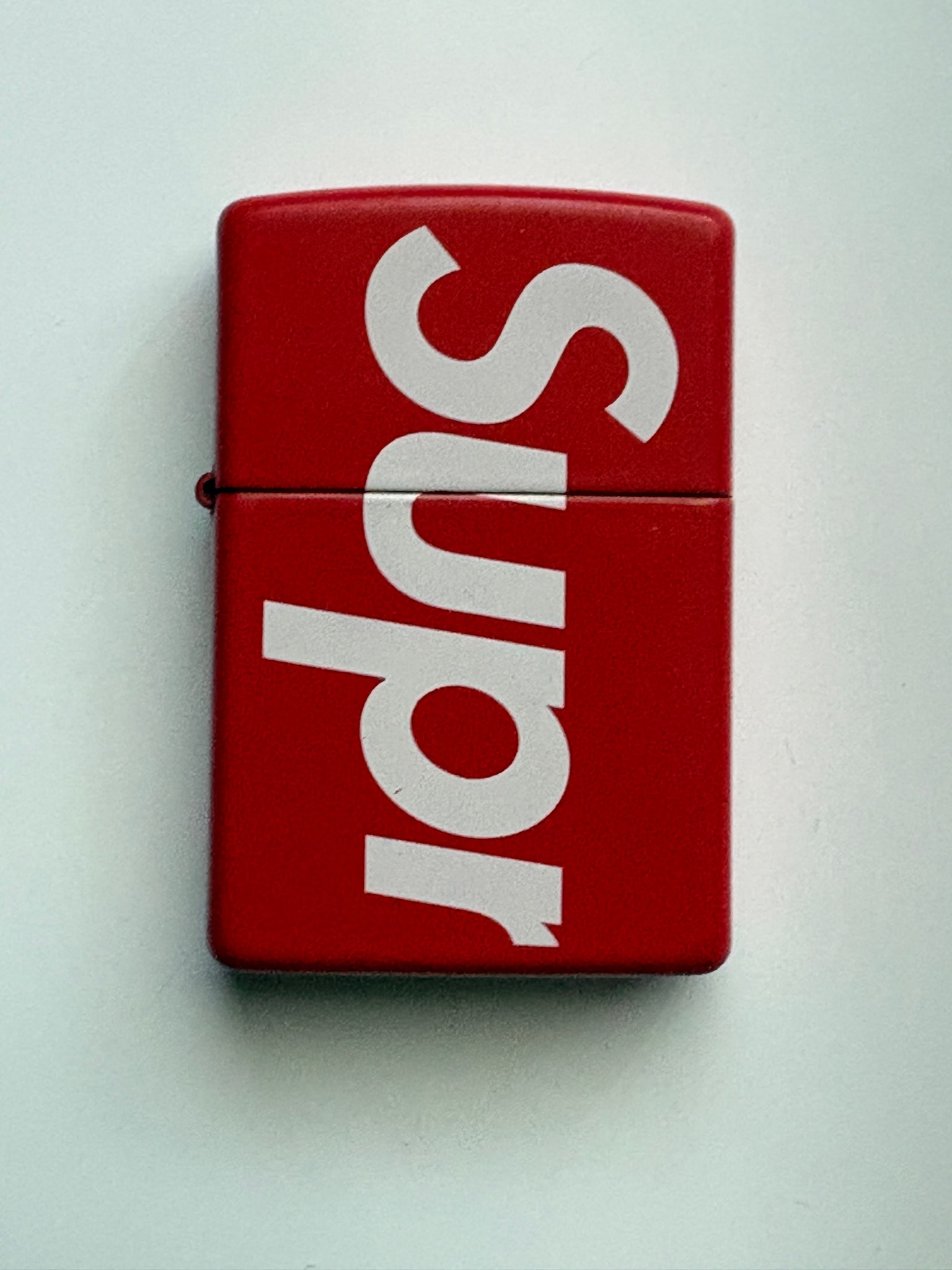 Supreme Logo Zippo "Red"