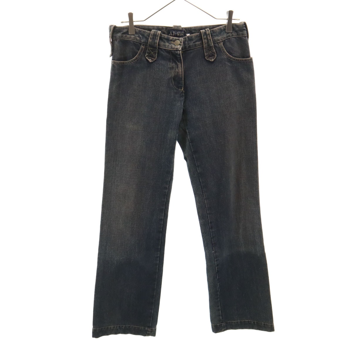 ARMANI JEANS アルマーニジーンズ イタリア製 INDIGO 003 ストレートデニムパンツ 42 インディゴ ジーンズ