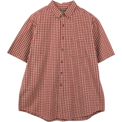 古着 90年代 エルエルビーン L.L.Bean 半袖 ボタンダウン チェックシャツ メンズL相当 ヴィンテージ/eaa650659