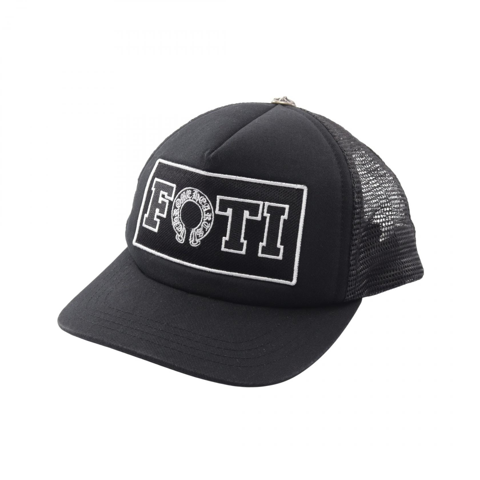 Chrome Hearts Foti Horseshoe Trucker Cap "Black"