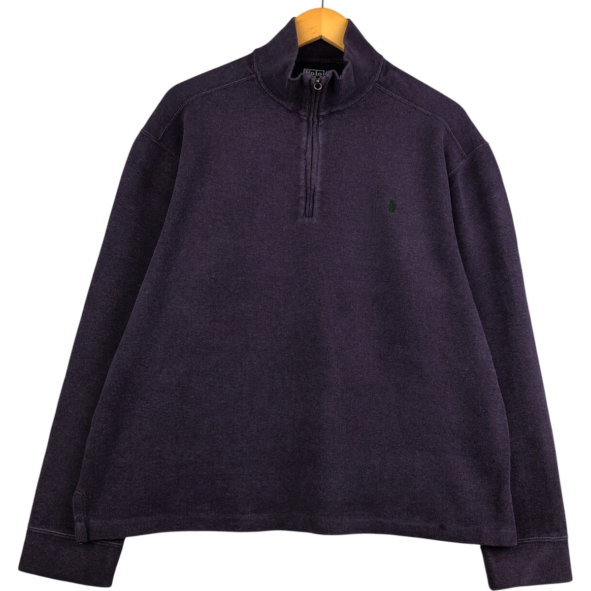 古着 ラルフローレン Ralph Lauren POLO by Ralph Lauren ハーフジップスウェットシャツ トレーナー メンズL相当/eaa594846