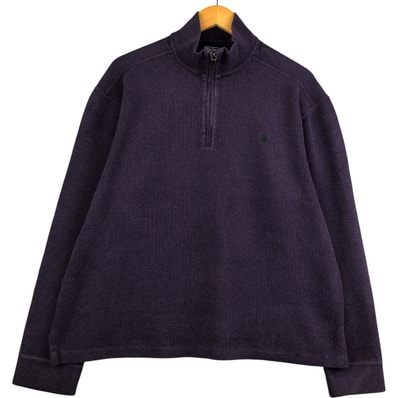 古着 ラルフローレン Ralph Lauren POLO by Ralph Lauren ハーフジップスウェットシャツ トレーナー メンズL相当/eaa594846