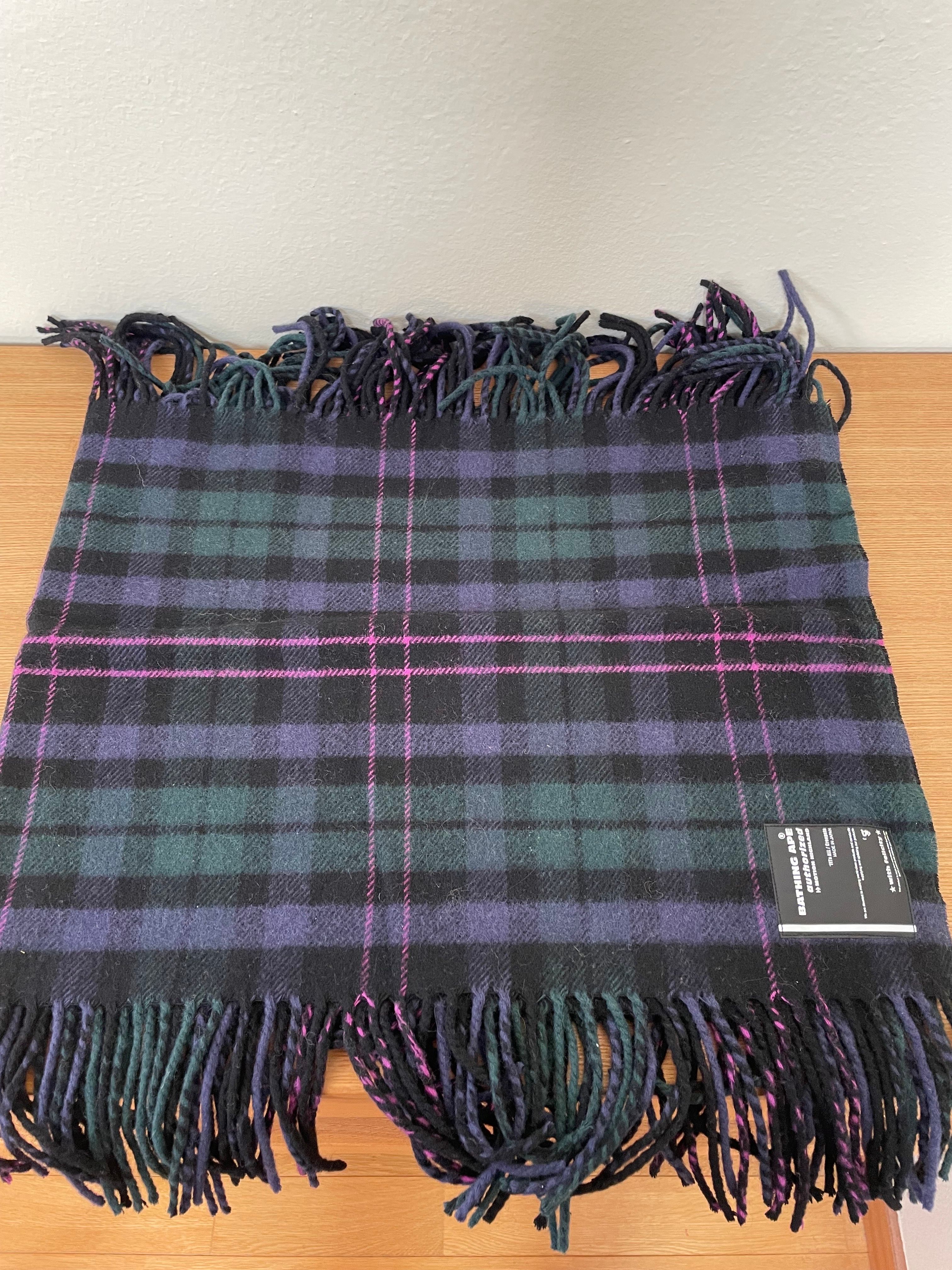 APE×WTAPS ハイランダー マフラー ダブルタップス