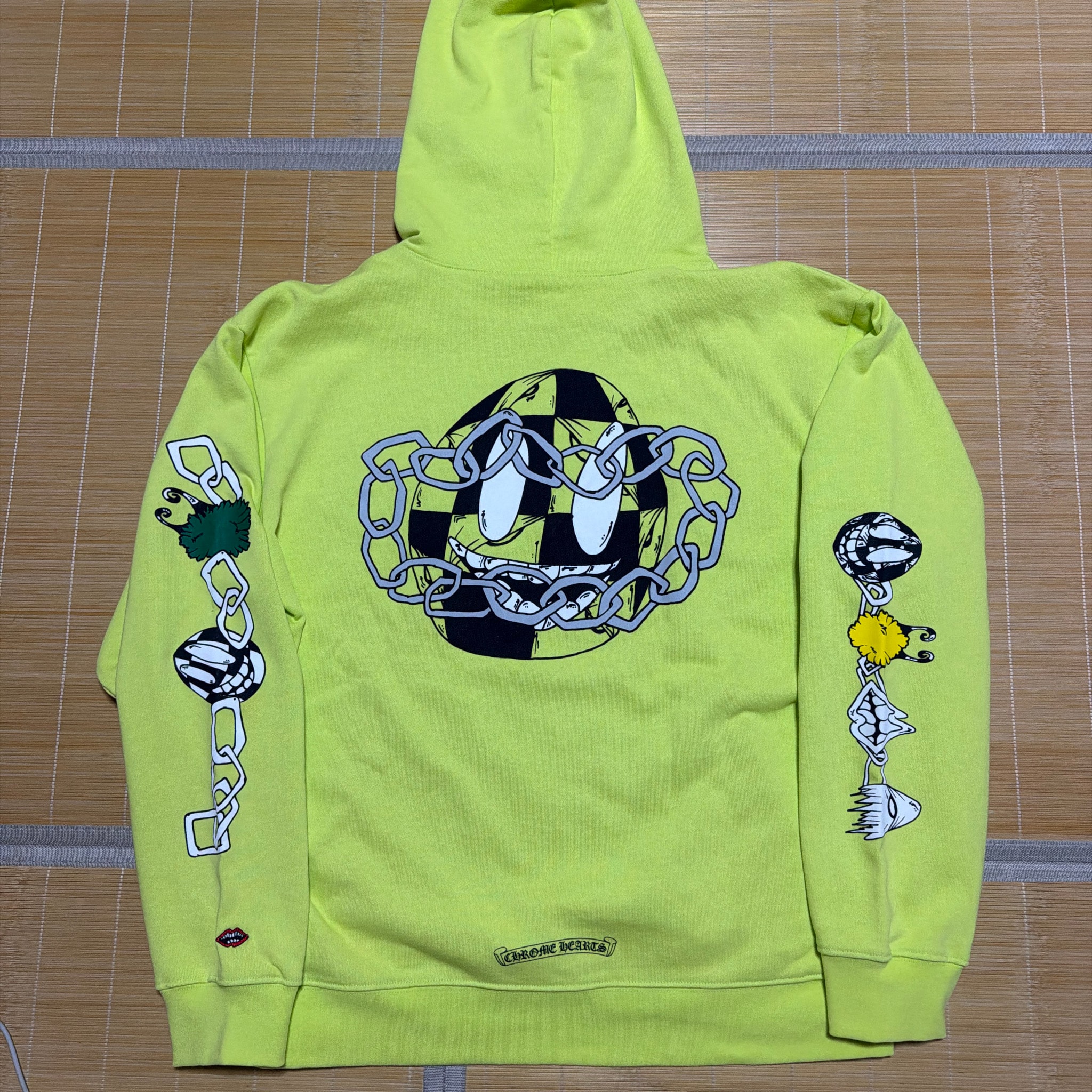 Chrome Hearts PPO Hardware HD Matty Boy Print Pullover Hoodie "Green"