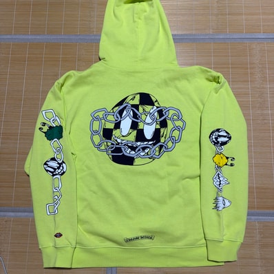 Chrome Hearts PPO Hardware HD Matty Boy Print Pullover Hoodie "Green"