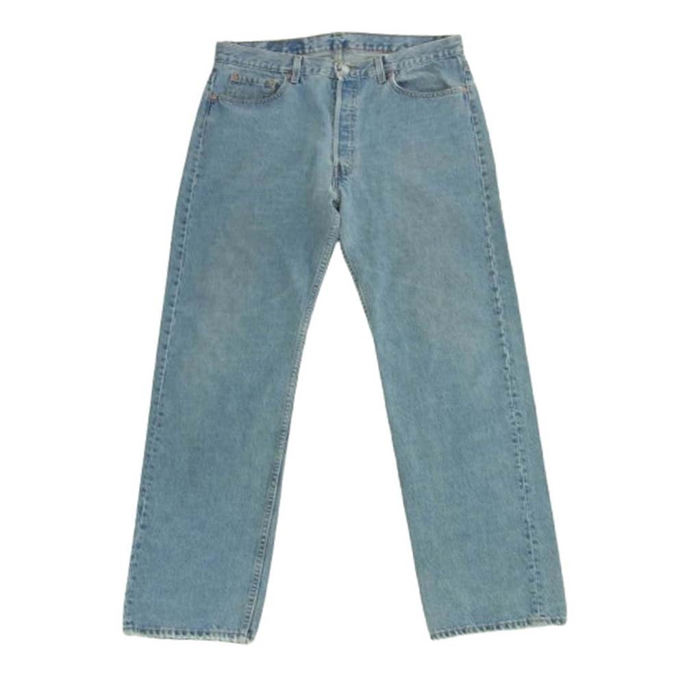 Levi's リーバイス デニムパンツ 90s USA製 501 デニム パンツ インディゴブルー系 W38【中古】
