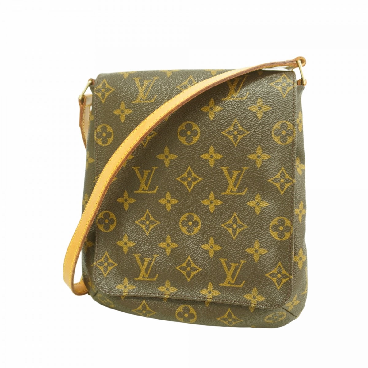 【6dd4464-h】ルイヴィトン ショルダーバッグ モノグラム ミュゼットサルサショートストラップ M51258 ブラウン【中古】レディース