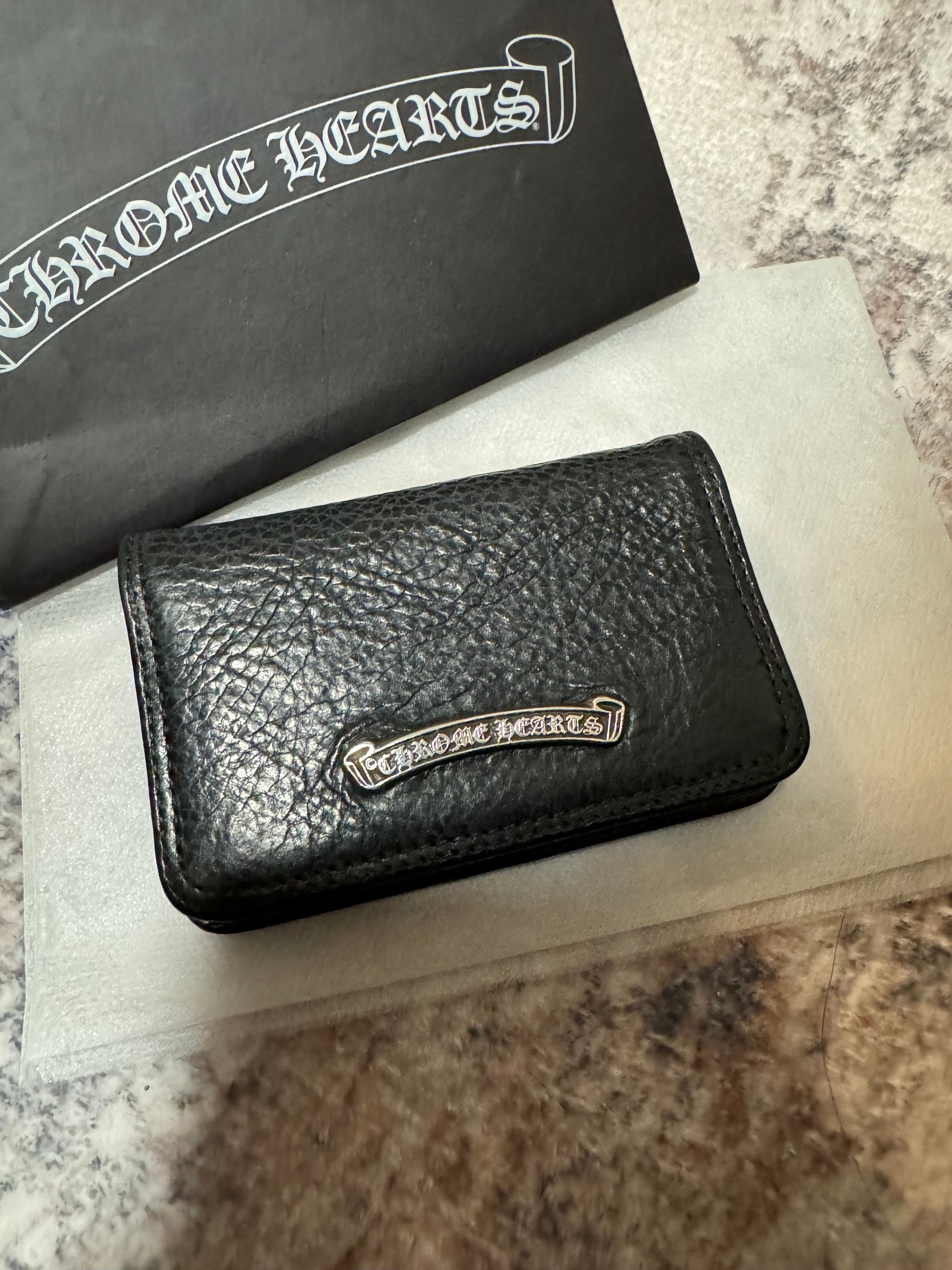 Chrome Hearts Card Case "Black"