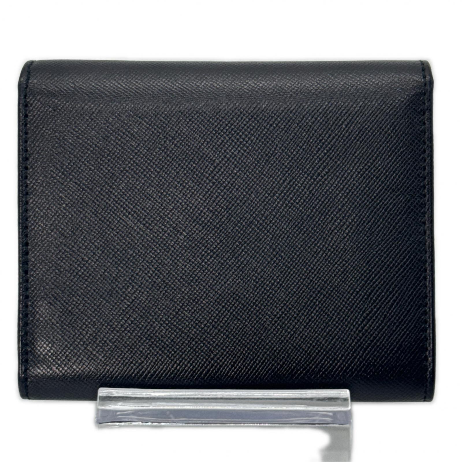 A (未使用に近い)】未使用 PRADA プラダ M176A 財布 三つ折り 
