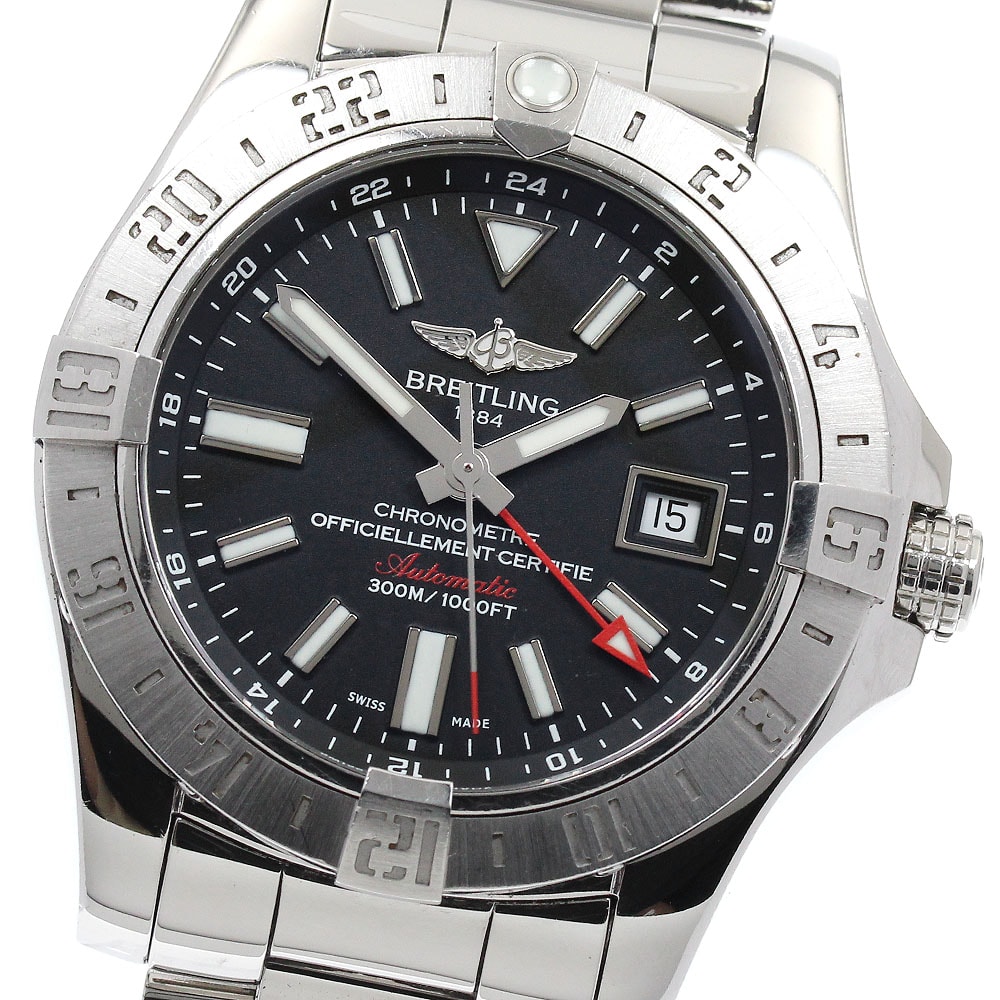 ブライトリング アベンジャーII GMT A32390 メンズ 【中古】