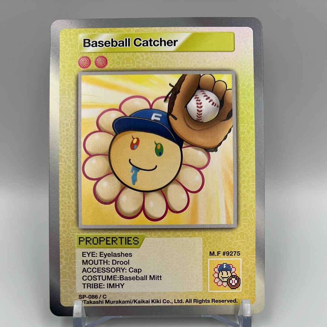 野球キャッチャー C [SP-086]【英語版】(ムラカミフラワーズ 108フラワーズ)