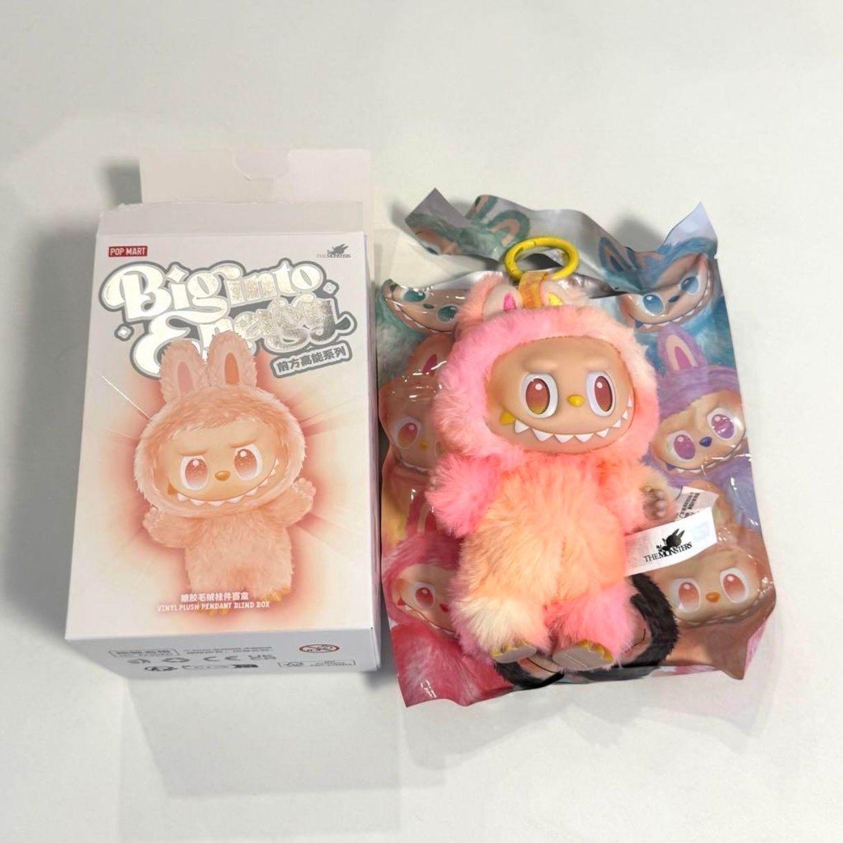 POP MART THE MONSTERS (LABUBU) Big into Energy Series Plush Pendant LOYALTY