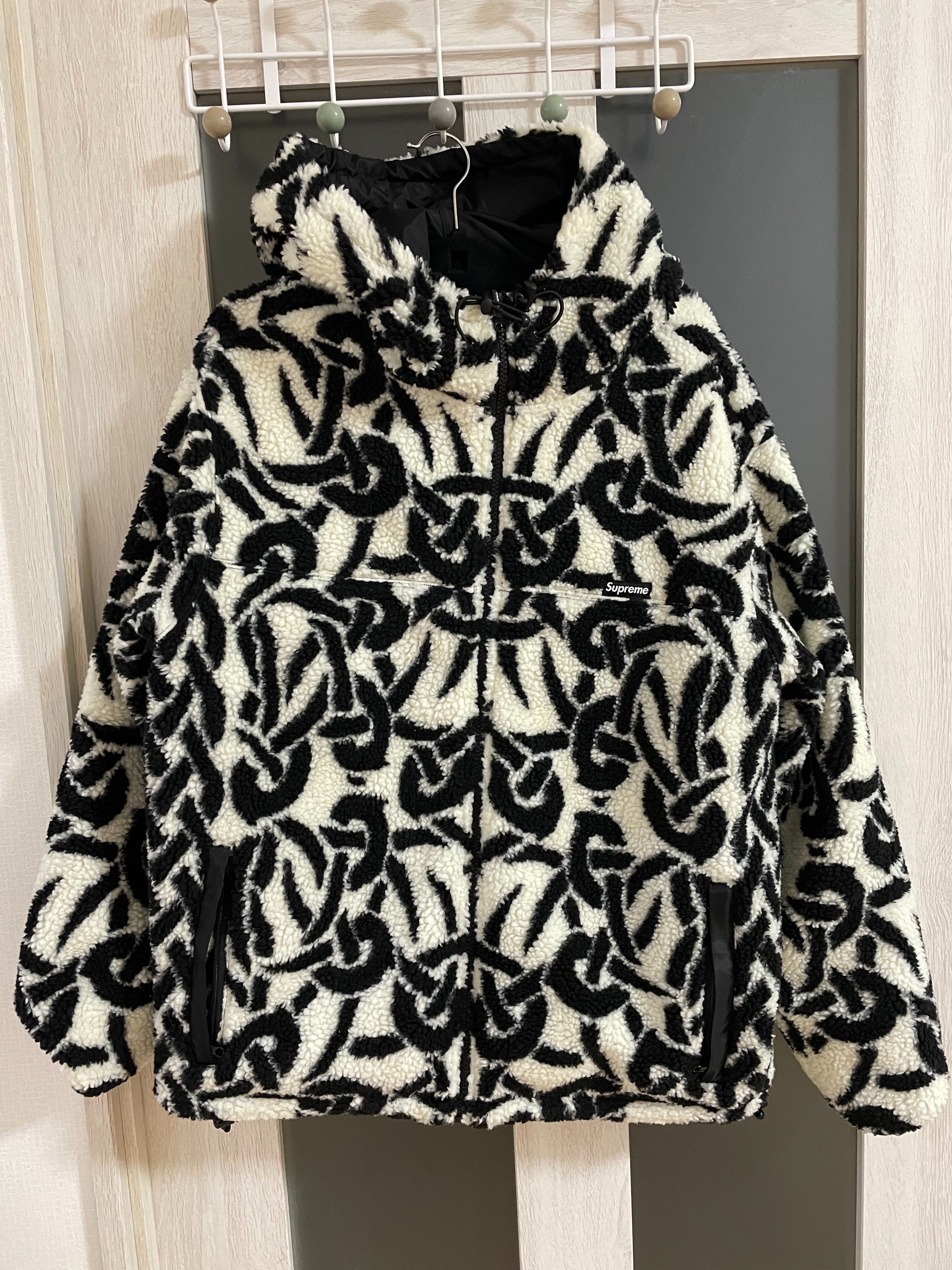 Supreme Celtic Knot Reversible WINDSTOPPER Fleece Hooded Jacket "Stone"
