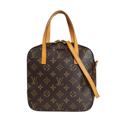 ルイヴィトン スポンティーニ モノグラム ショルダーバッグ モノグラムキャンバス M47500 ブラウン レディース LOUIS VUITTON 中古