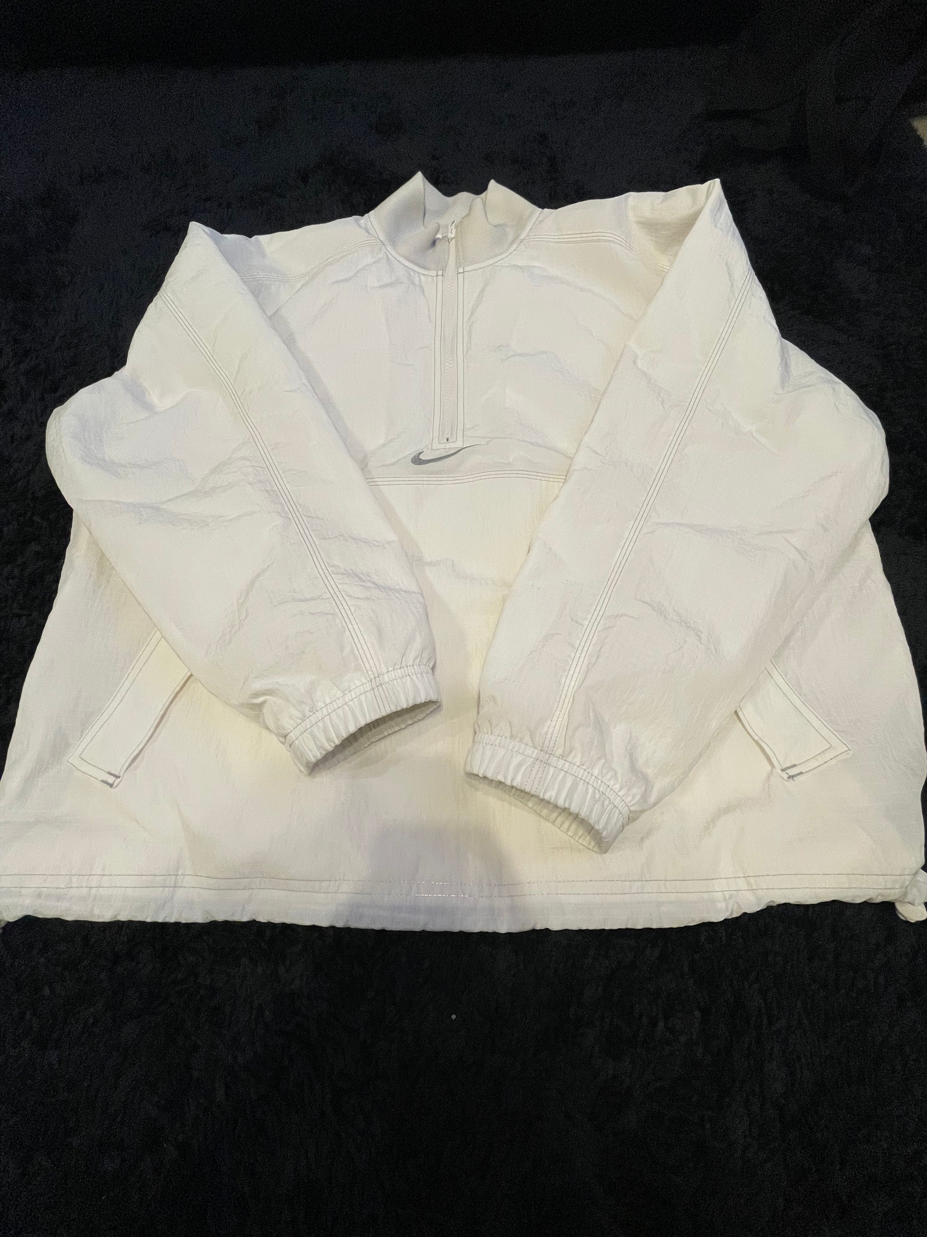 Supreme x Nike Ripstop Pullover "White"