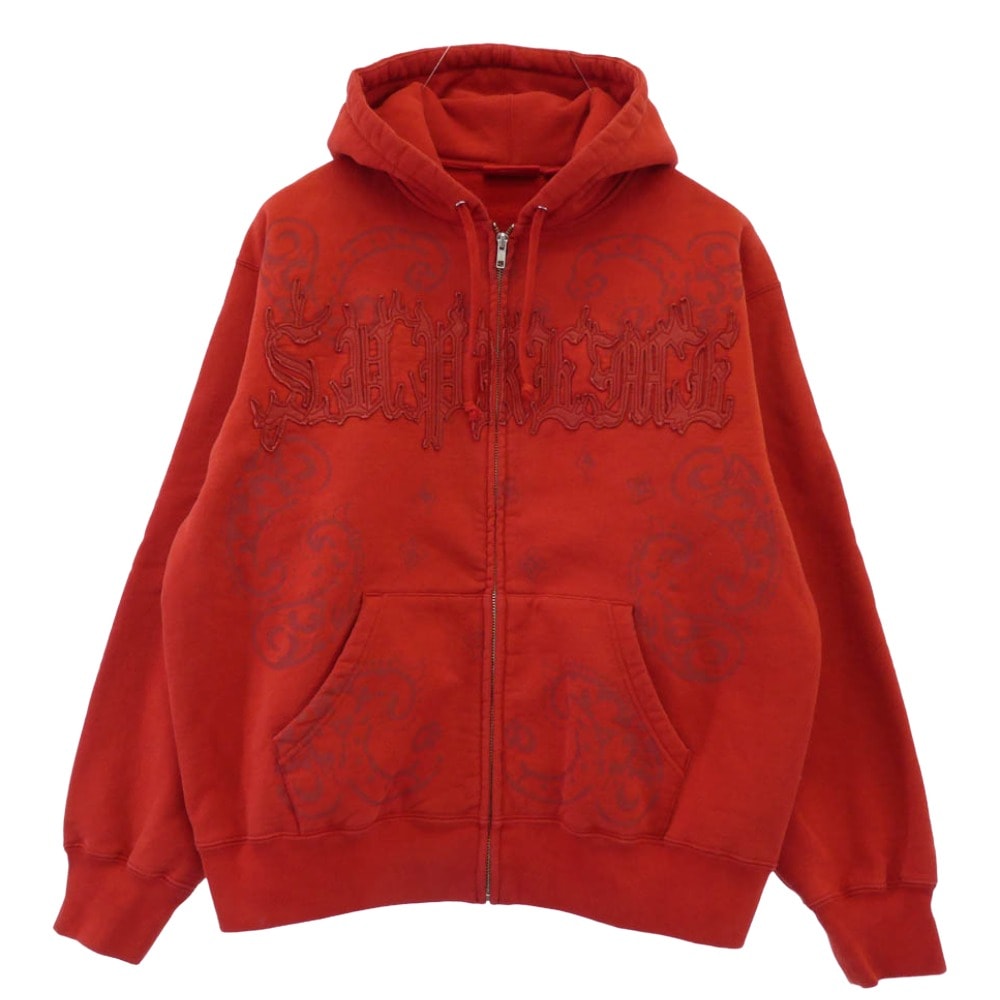 シュプリーム ナイロンパーカー 朱色 Size【S】 SUPREME シュプリーム 