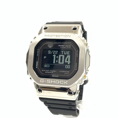 CASIO カシオ G-SHOCK G-SQUAD ソーラー 腕時計 GM-H5600 シルバー x 腕時計