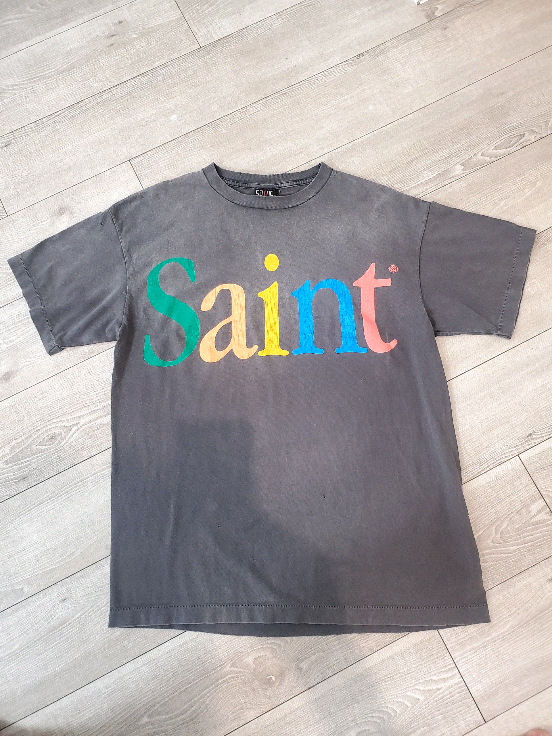 SAINT Mxxxxxx 24SS Coloful Saint SS Tee "Black"