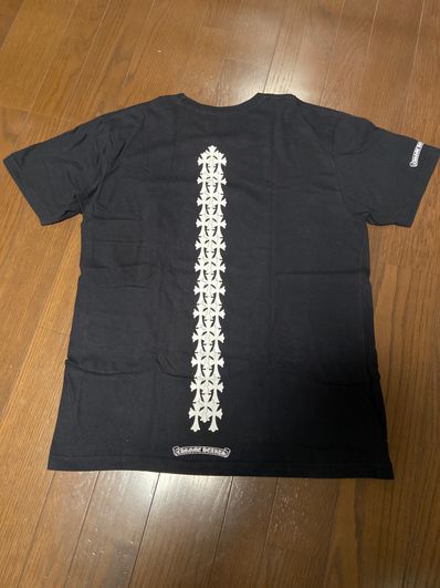 Chrome Hearts Cemetery Cross Tire Tracks T-Shirt "White"