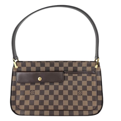 LOUIS VUITTON ルイヴィトン ショルダーバッグ オーバーニュ ワンショルダー 肩掛け かばん 鞄 N51129 ダミエキャンバス ブラウン 茶 ゴールド金具 レディース【中古品】
