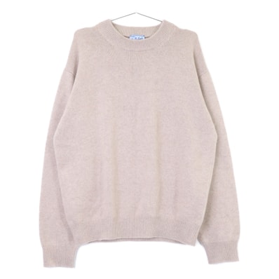 プラダ 【美品/国内正規/25年製】UMB674 Re-Cashmere crewneck Sweater カシミヤ100% クルーネック ニットセーター 52