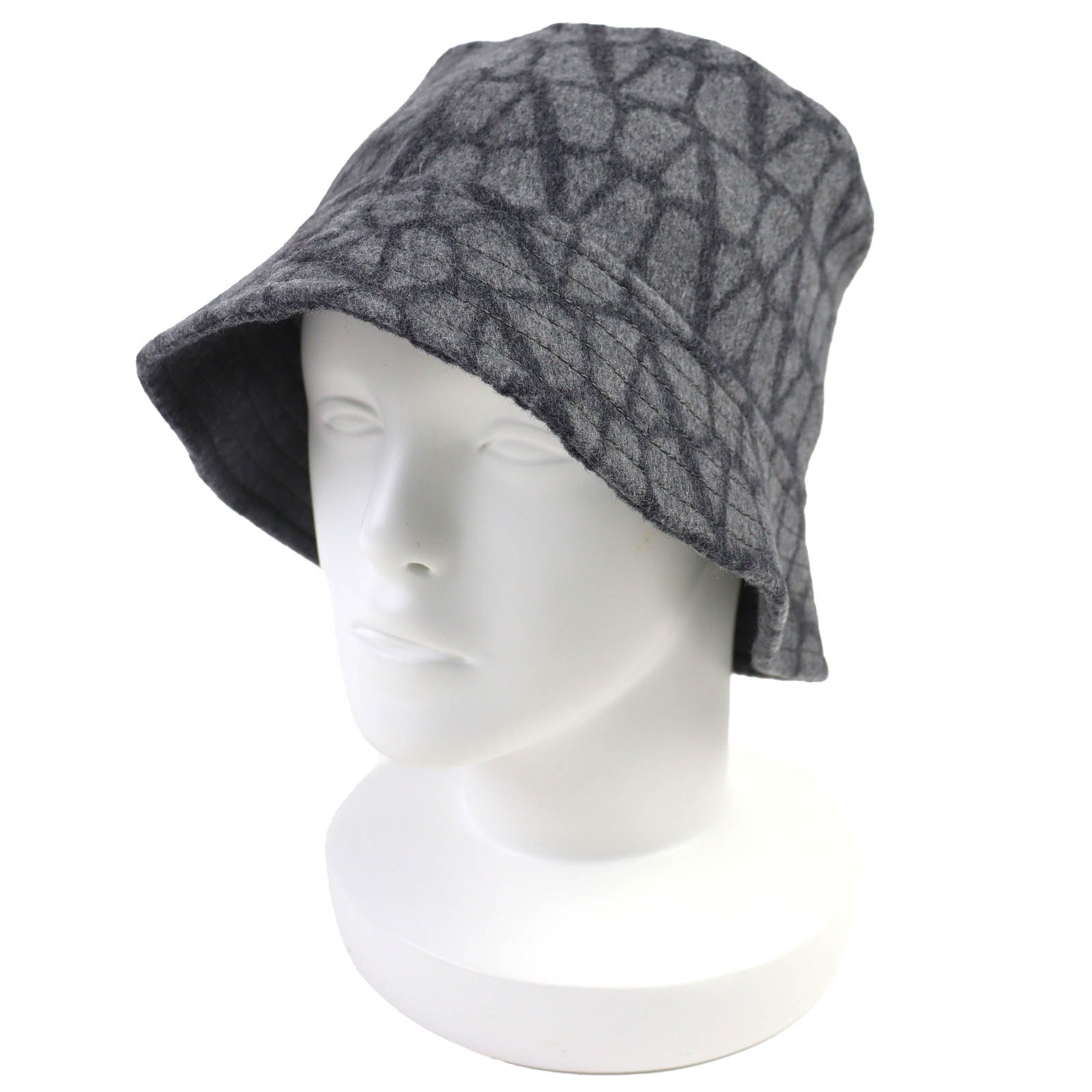 極美品 ヴァレンチノ イコノグラフ バケットハット 56 5W2HGA65MPF