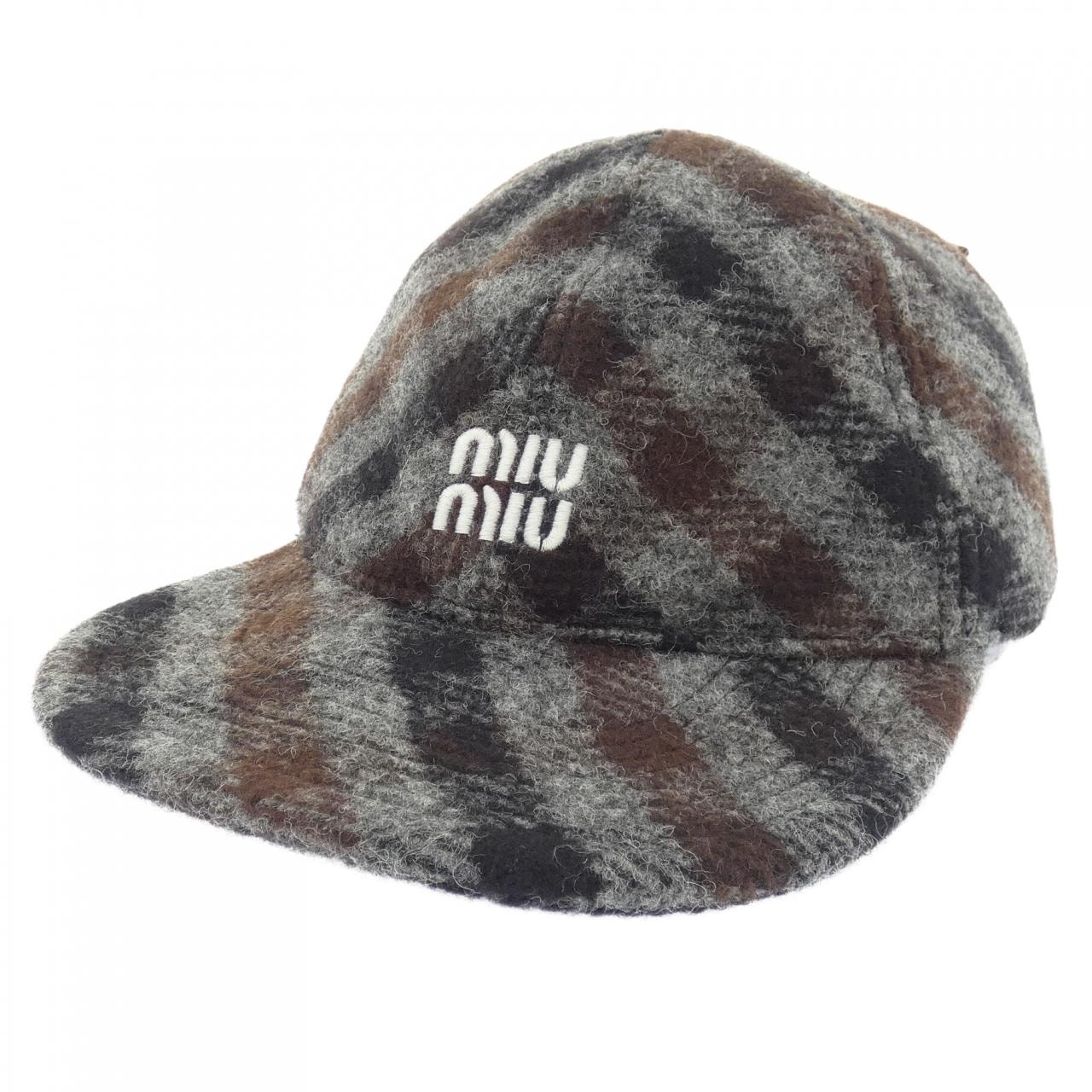 ミュウミュウ MIU MIU 5HC369 2IFK キャップ
