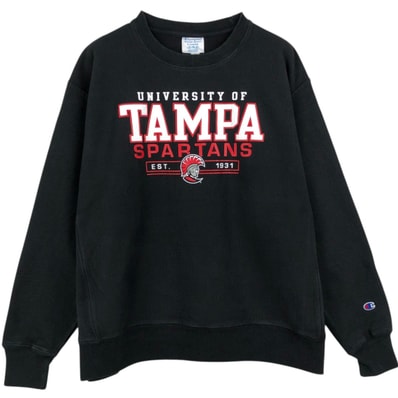 古着 00年代 チャンピオン Champion REVERSE WEAVE リバースウィーブ The University of Tampa カレッジ キャラクタースウェットシャツ トレーナー メンズXL相当/eaa680157